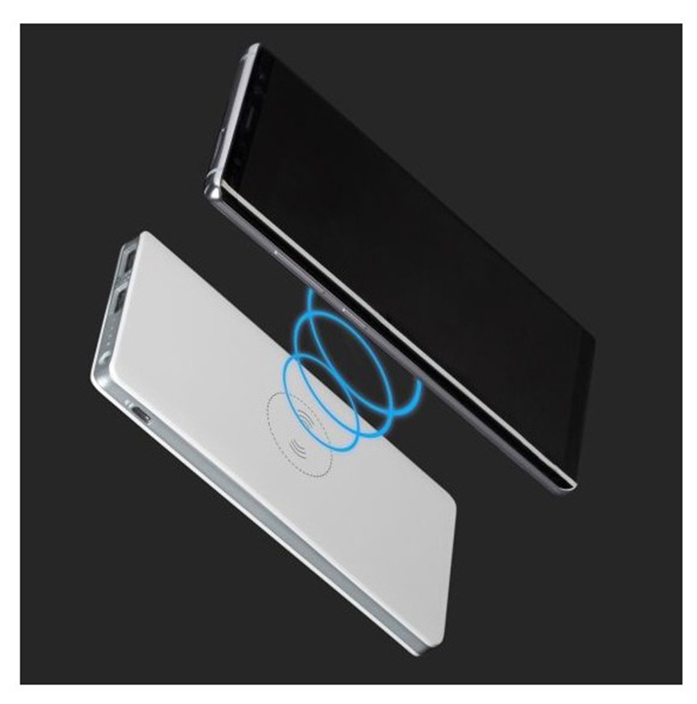2-in-1 10000 mAh Wireless Charger Power Bank