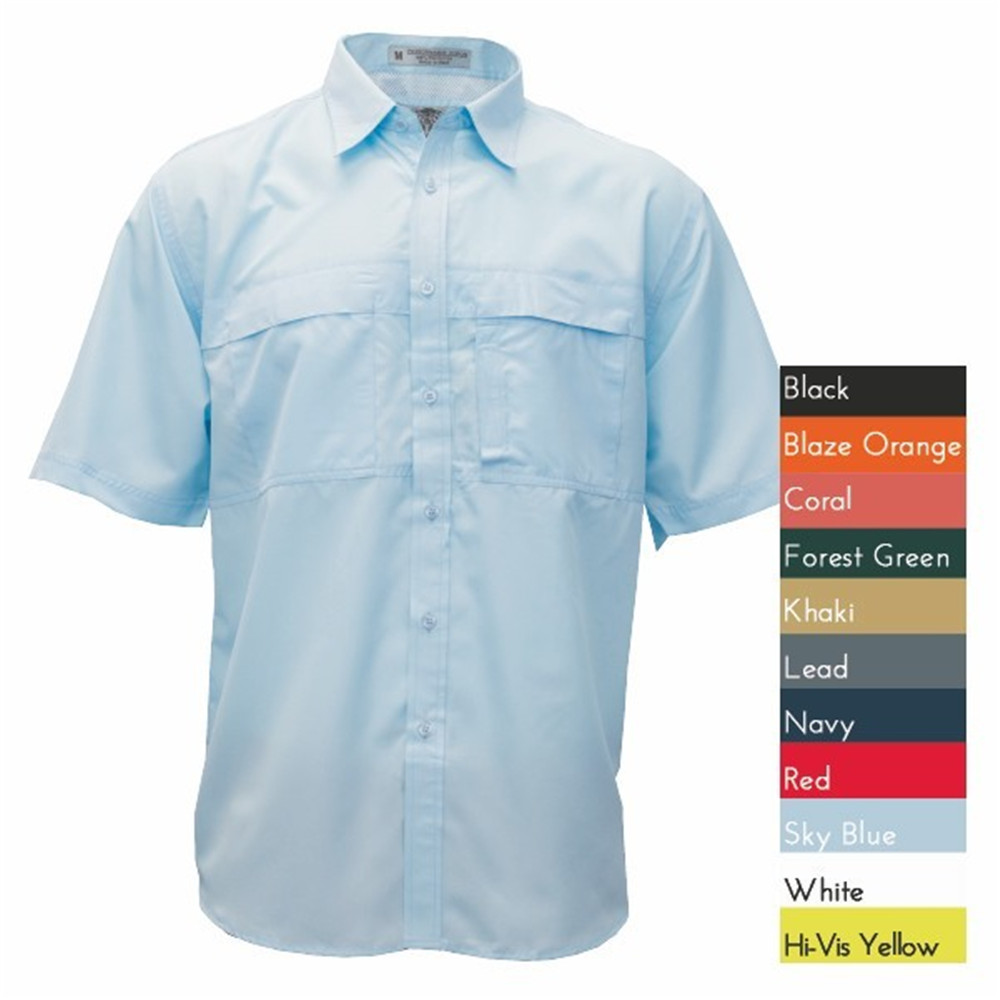 Men's Pescador Polyester Short Sleeve Fishing Shirt